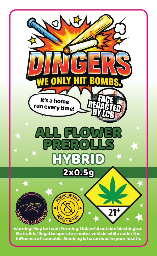 Dingers All Flower Prerolls