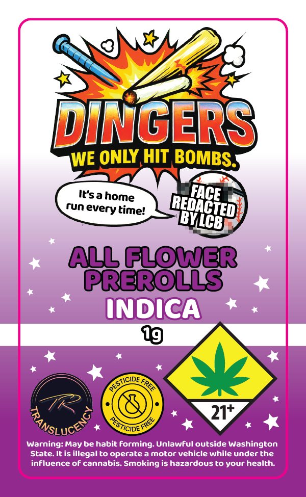 Dingers All Flower Prerolls