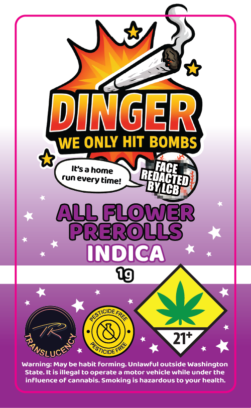 Dingers All Flower Prerolls