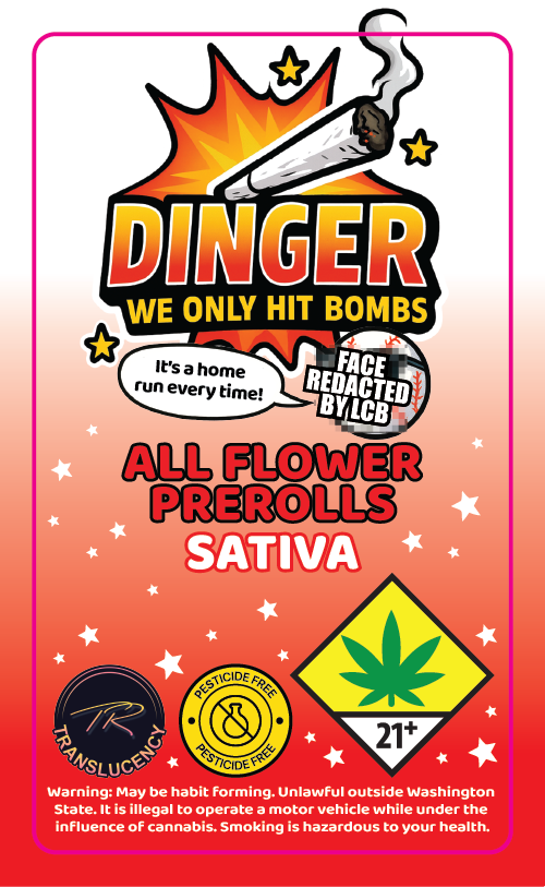 Dingers All Flower Prerolls