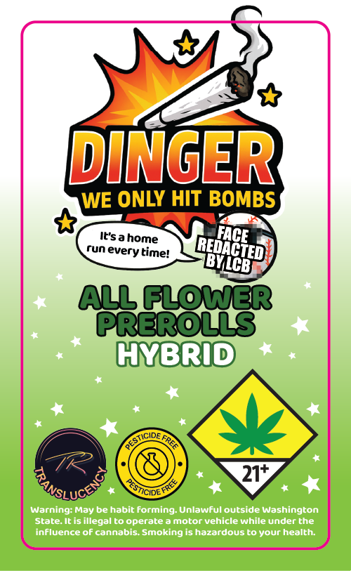 Dingers All Flower Prerolls