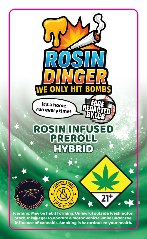 Dingers Rosin Infused Prerolls