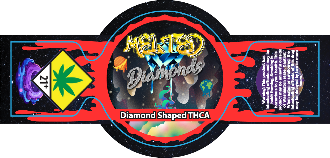 Melted Diamonds Jar Top