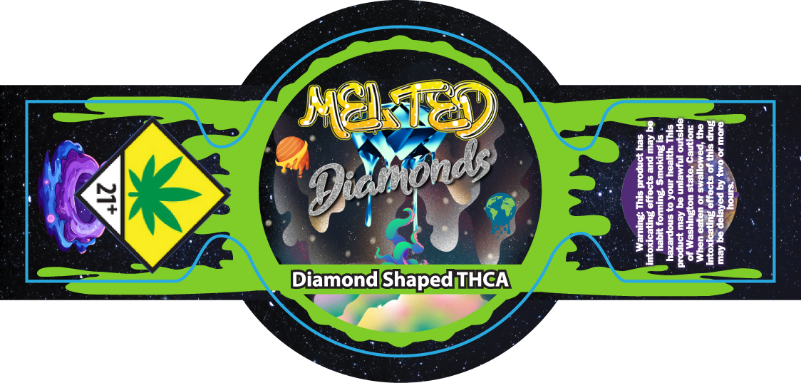 Melted Diamonds Jar Top