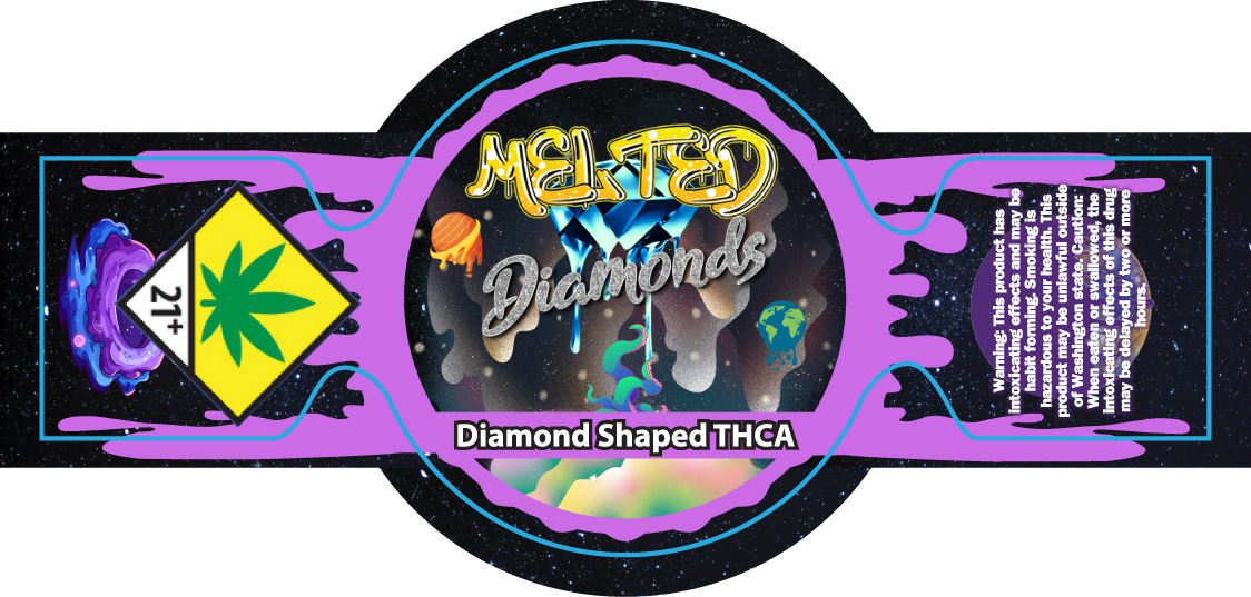 Melted Diamonds Jar Top