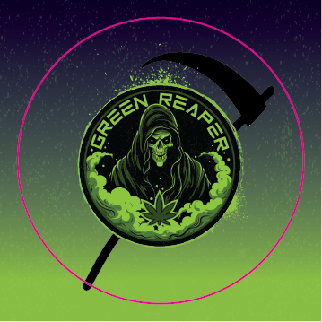 Green Reaper Large Flower Lid