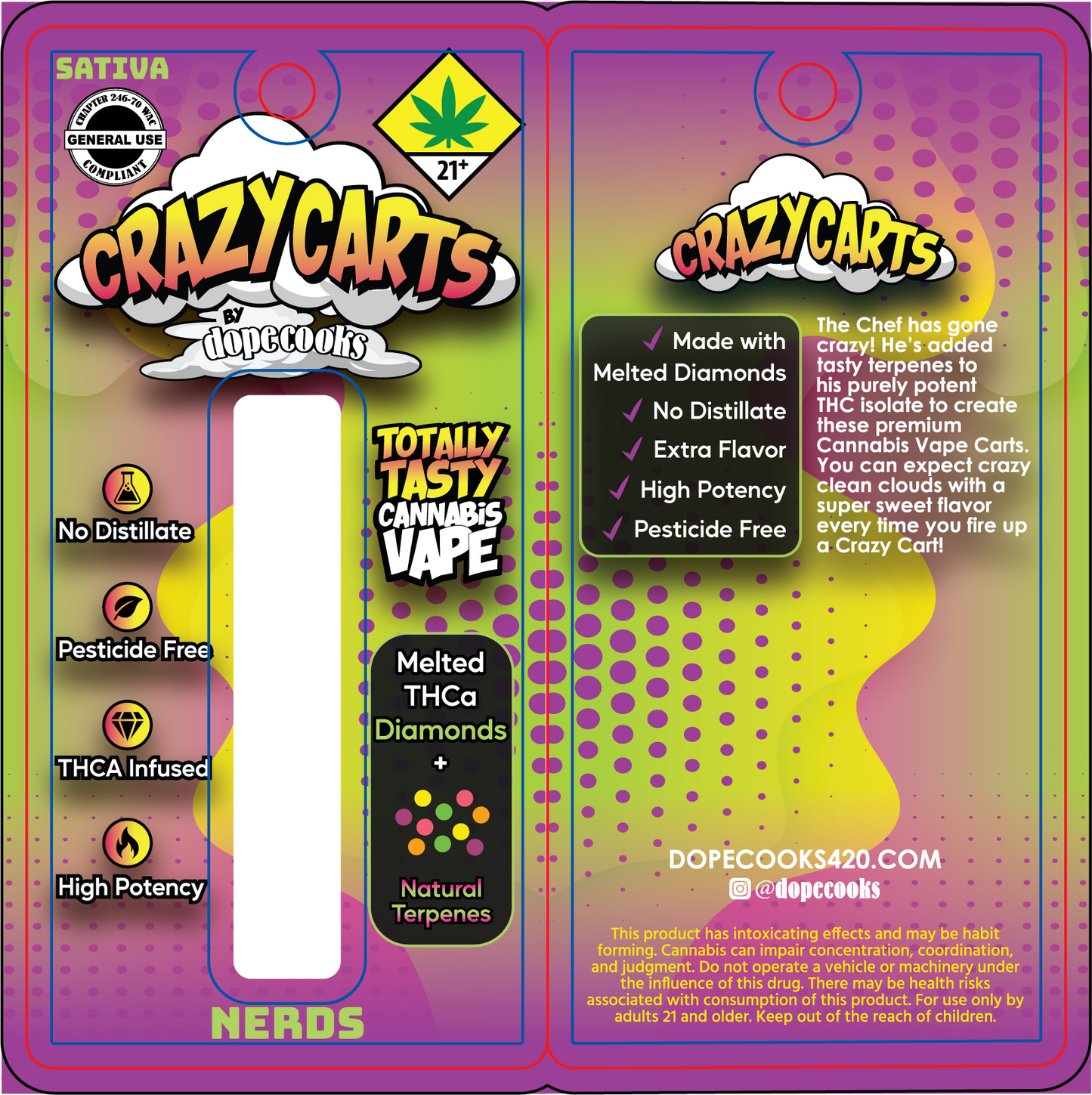 Dope Cooks Crazy Carts Vape
