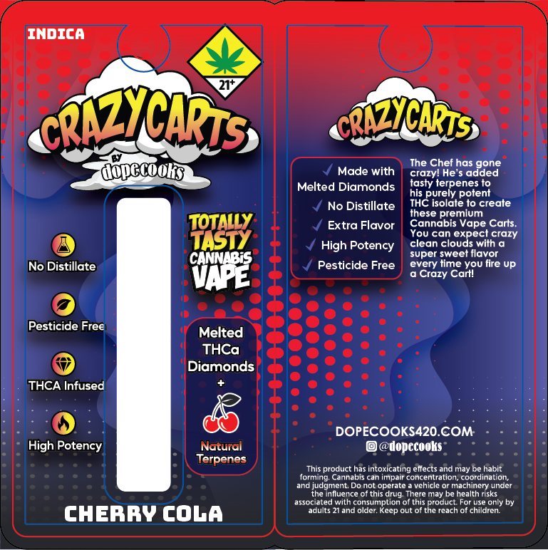 Dope Cooks Crazy Carts Vape