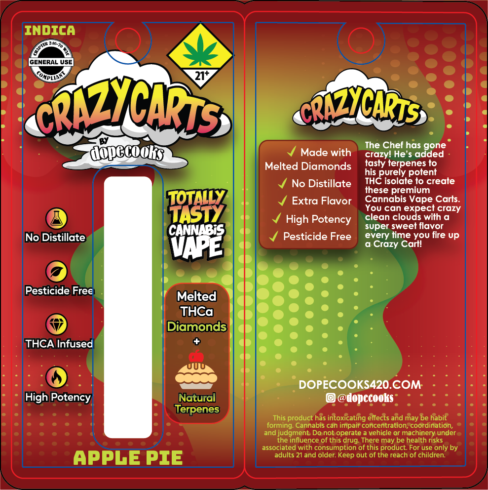 Dope Cooks Crazy Carts Vape