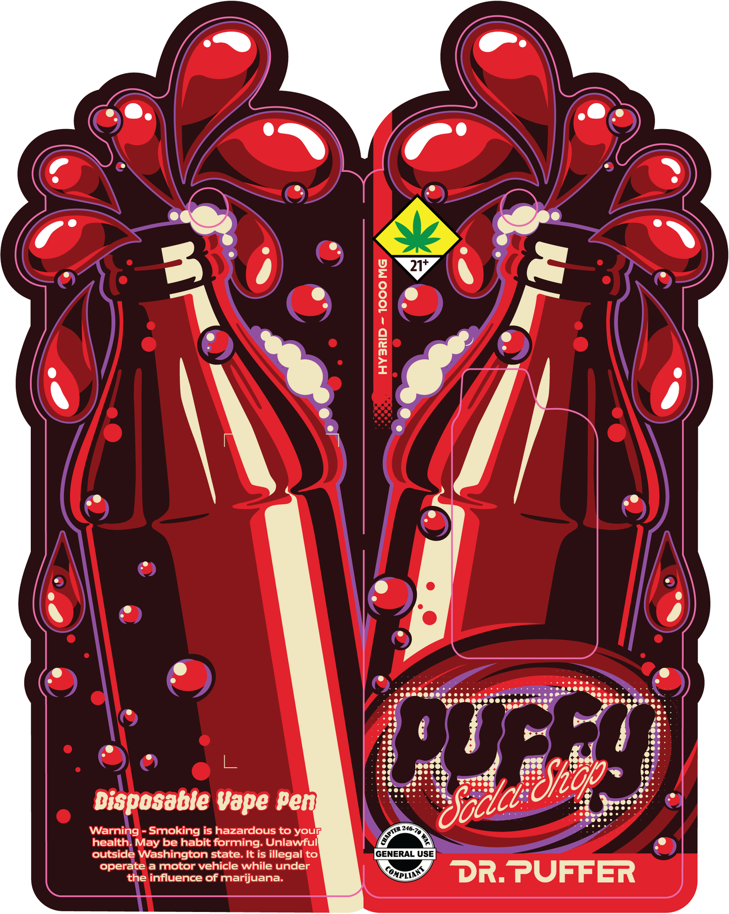 Puffy Soda Shop Disposable
