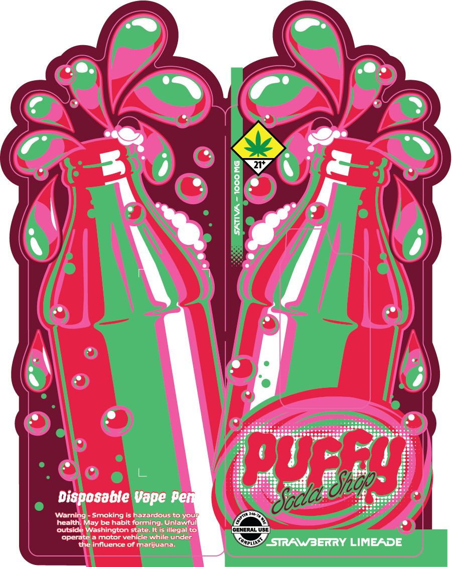 Puffy Soda Shop Disposable