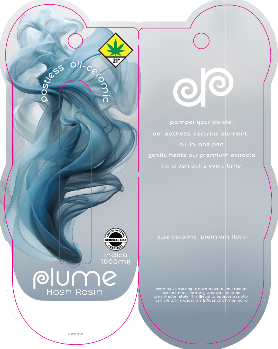 Plume Hash Rosin