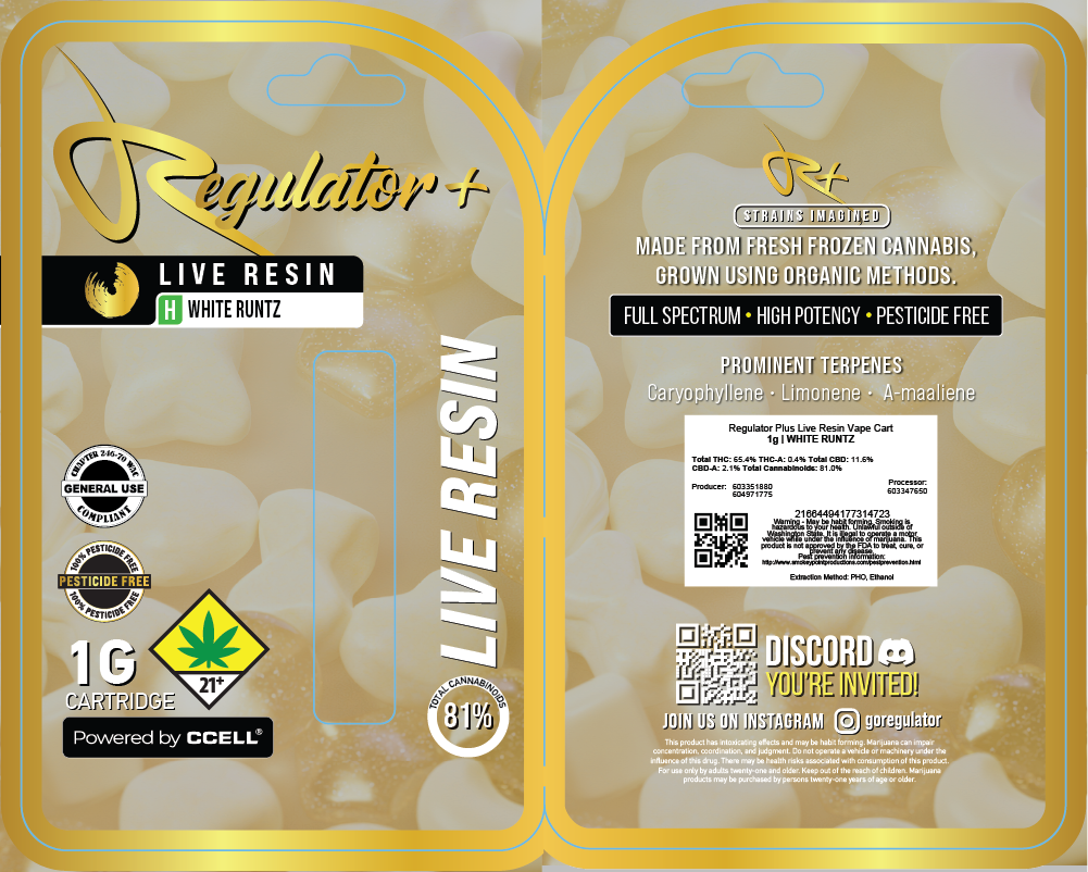 Regulator+ Live Resin