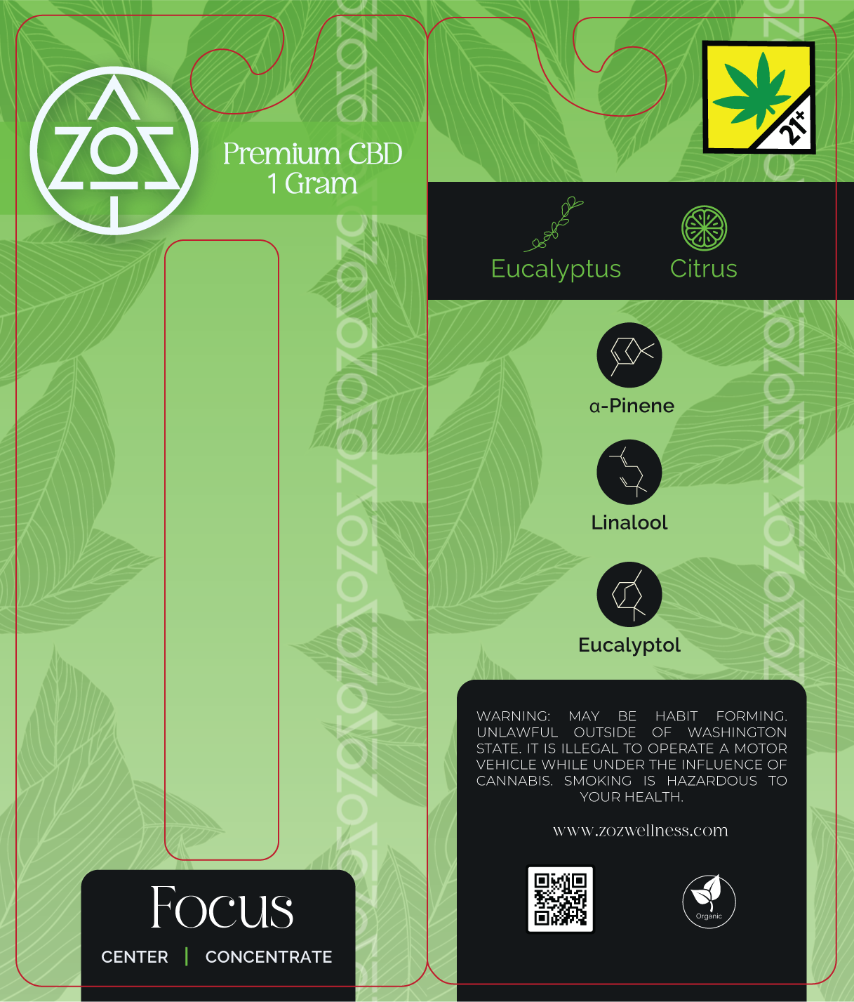 ZOZ CBD Eco Vape