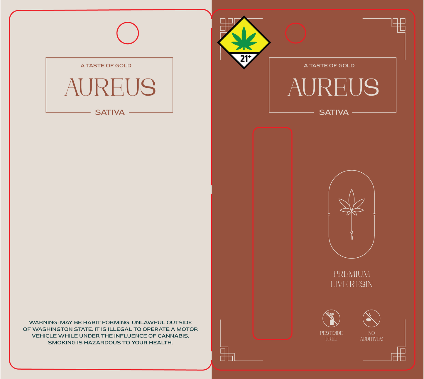 Aureus Live Resin Vapes