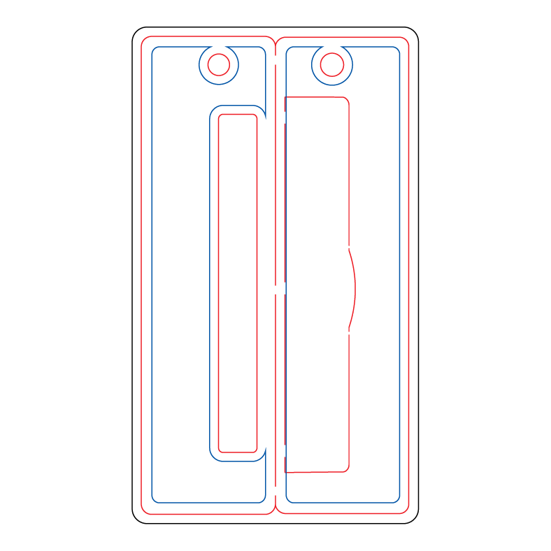 Preroll Hole Hang Perforated Back