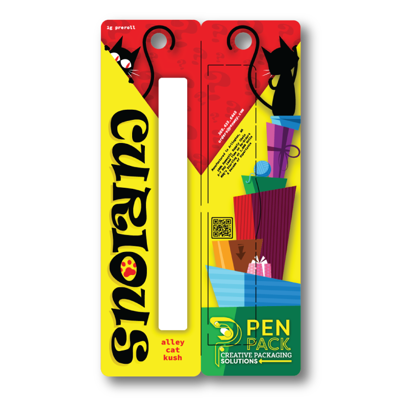 Preroll Hole Hang Perforated Back