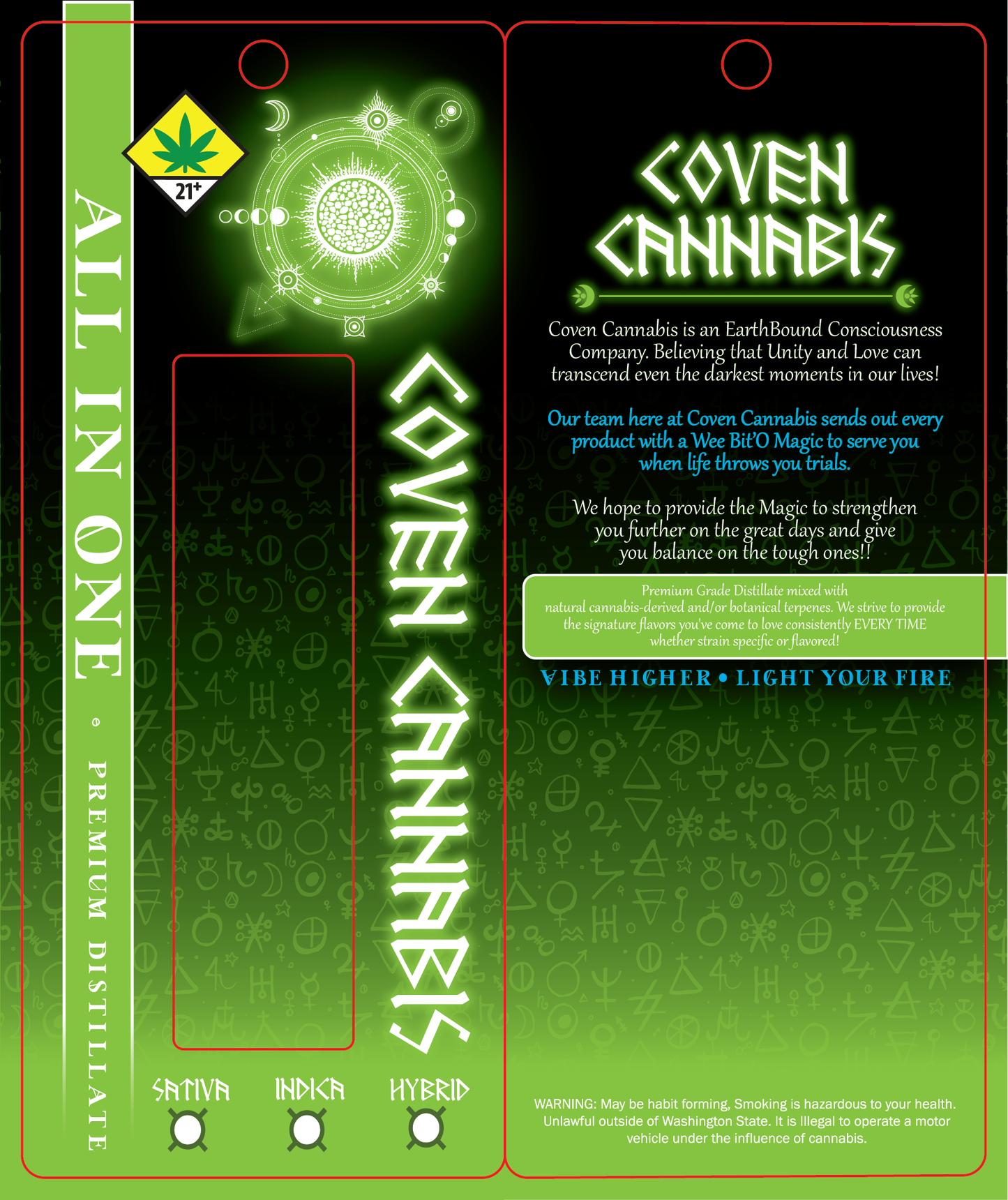 Coven Cannabis All in One REX