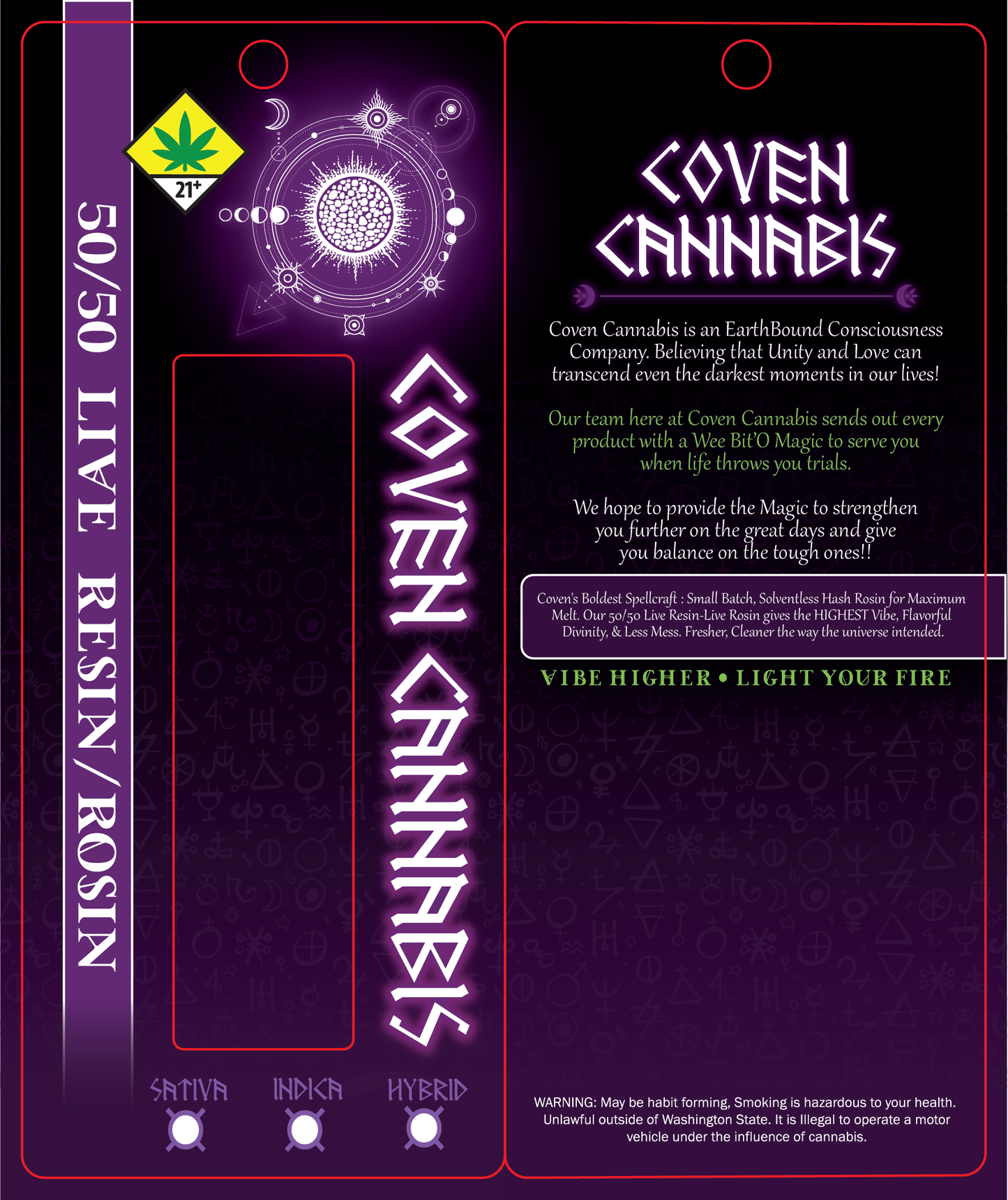 Coven Cannabis All in One REX