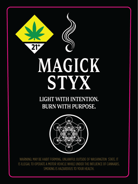 Magick Styx Joint Label Gold