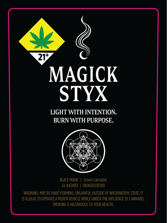 Magick Styx Joint Label Gold