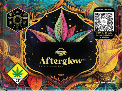 Afterglow 3.5g Jar Label