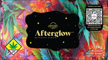 Afterglow 14g Jar Label