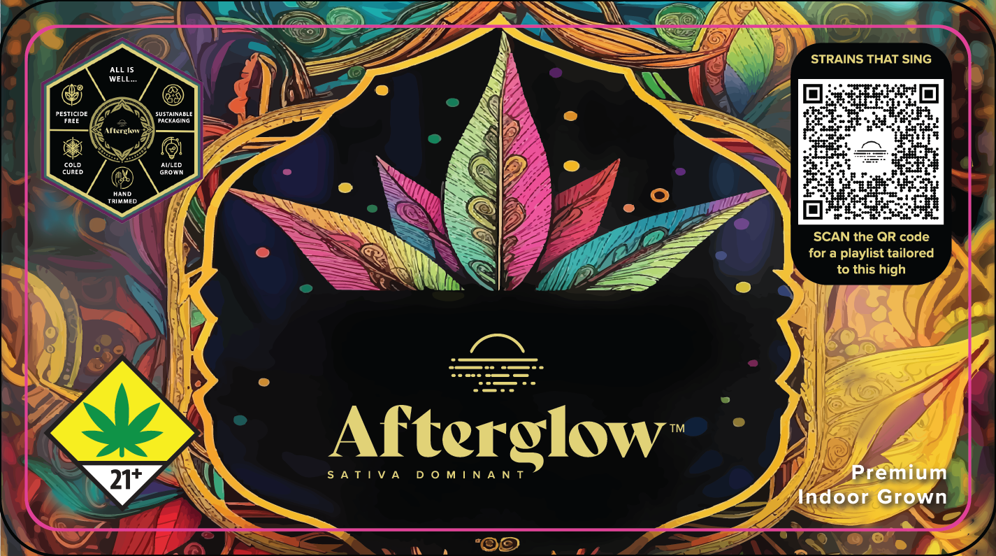 Afterglow 14g Jar Label