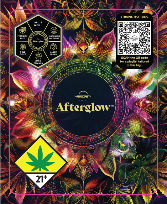 Afterglow Label 2x2.5in