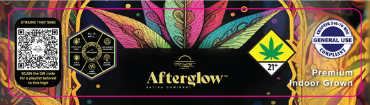 Afterglow Label 2oz Label