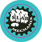 Slab Mechanix 1" Round Logo Stickers
