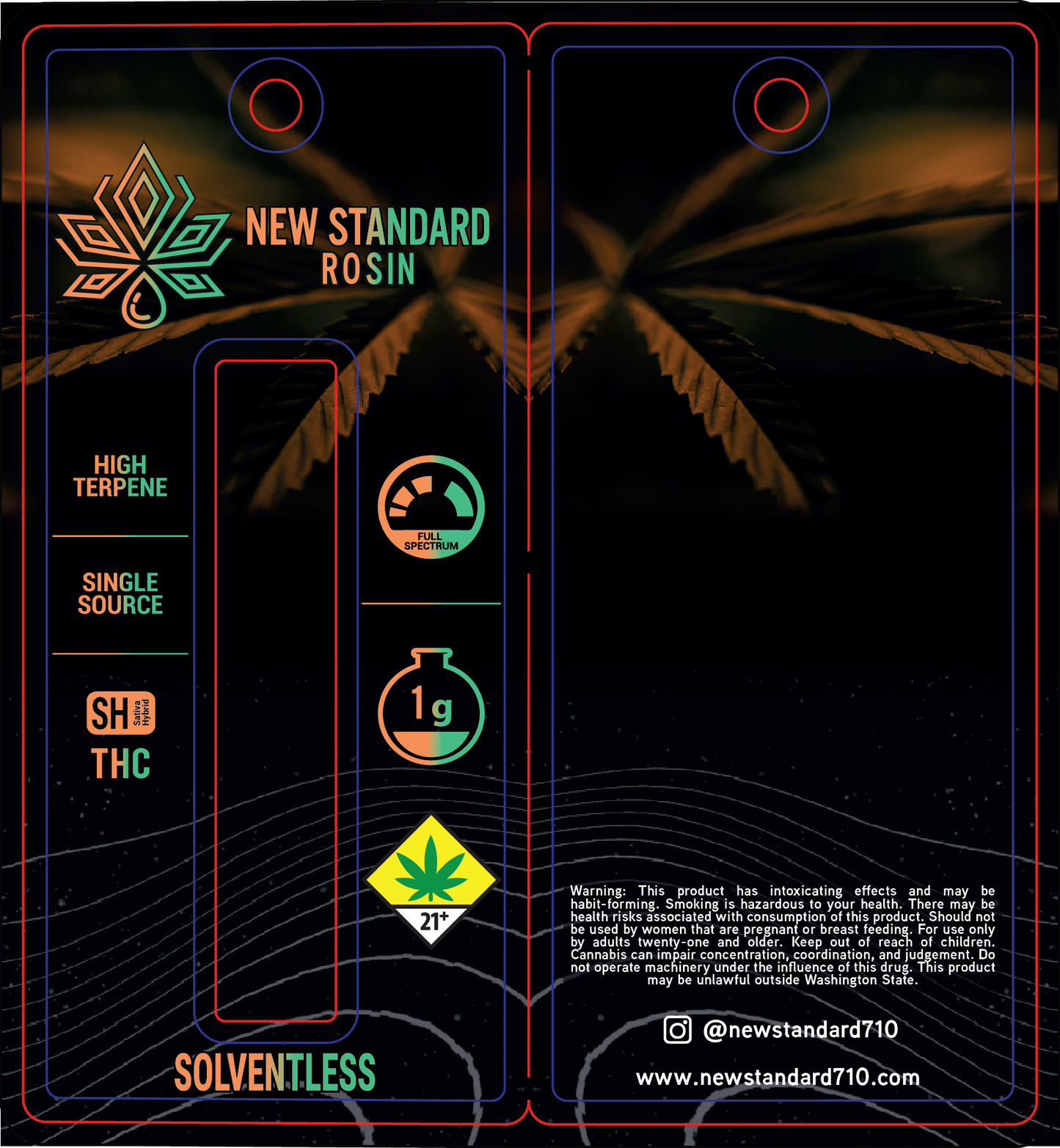 New Standard Labs Leefy Solventless Rosin