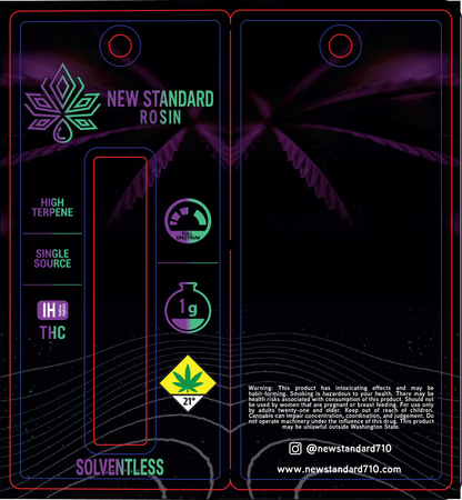 New Standard Labs Leefy Solventless Rosin