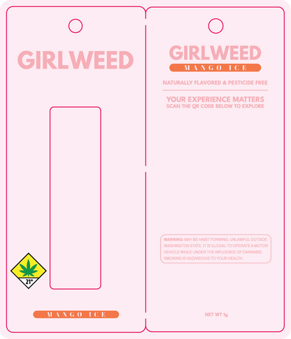 GirlWeed Rosin Bar Disposable