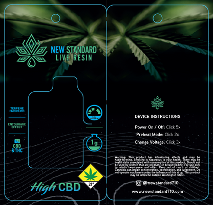 New Standard Labs BZ Disposable