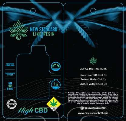 New Standard Labs BZ Disposable