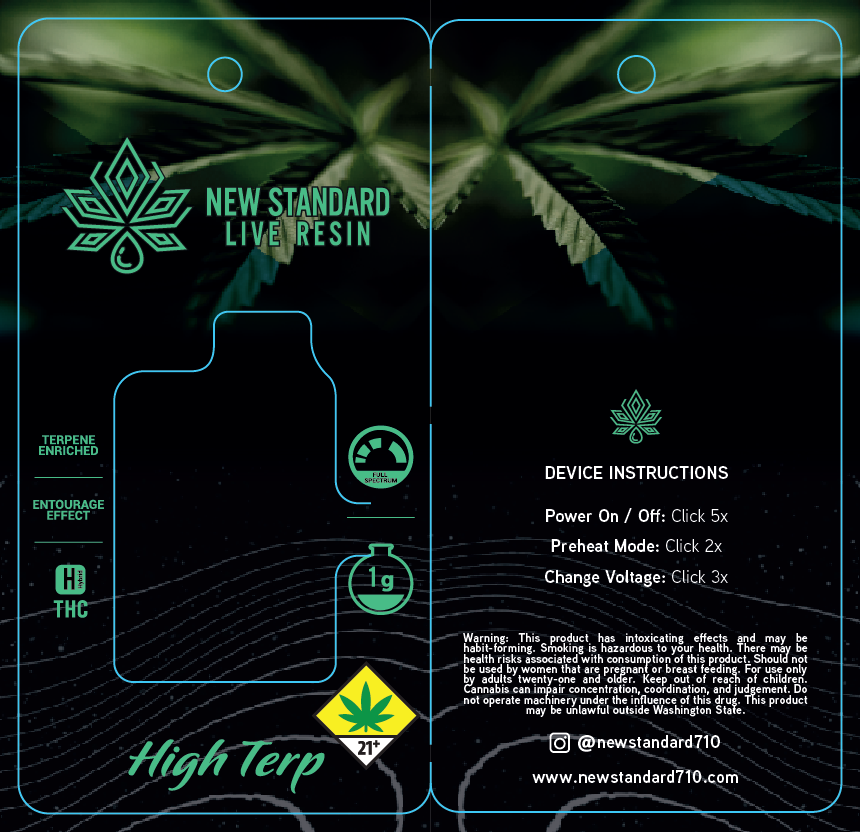 New Standard Labs BZ Disposable