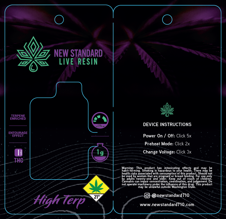 New Standard Labs BZ Disposable