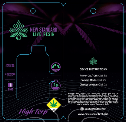 New Standard Labs BZ Disposable