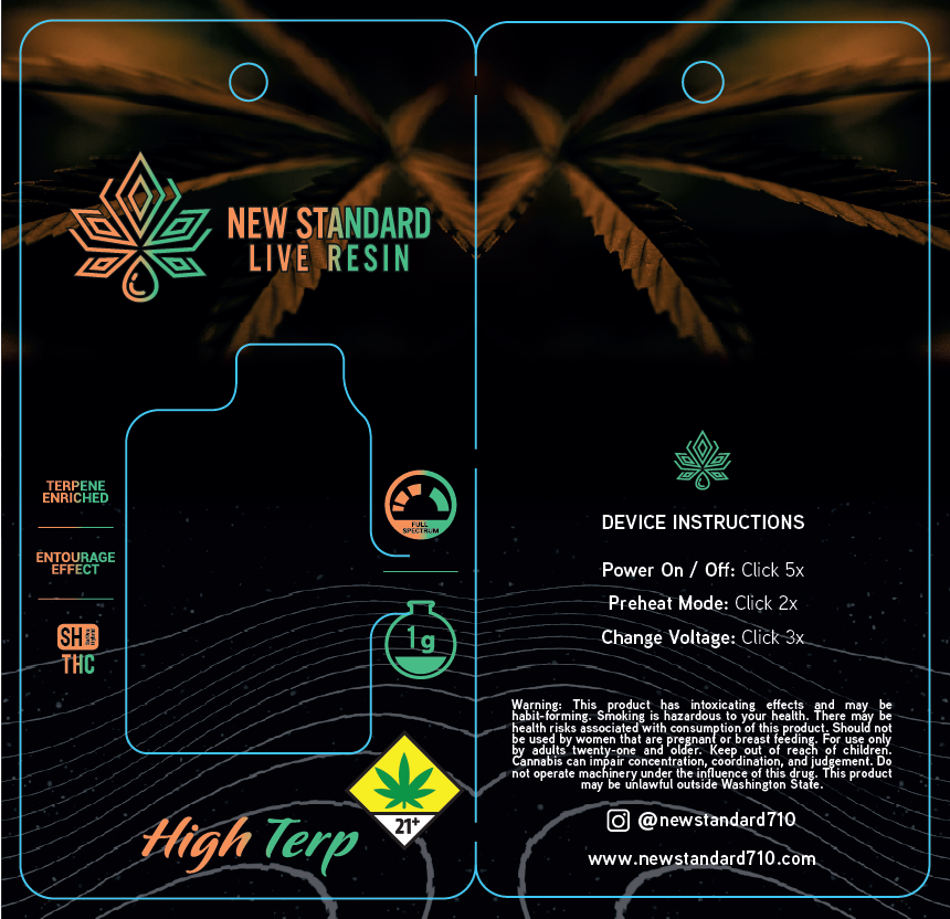 New Standard Labs BZ Disposable