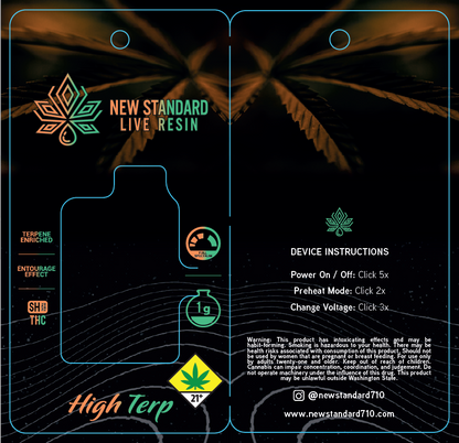 New Standard Labs BZ Disposable
