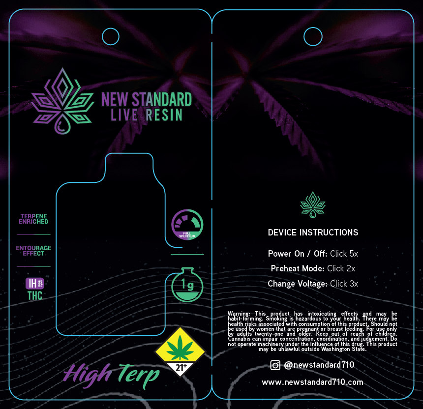 New Standard Labs BZ Disposable