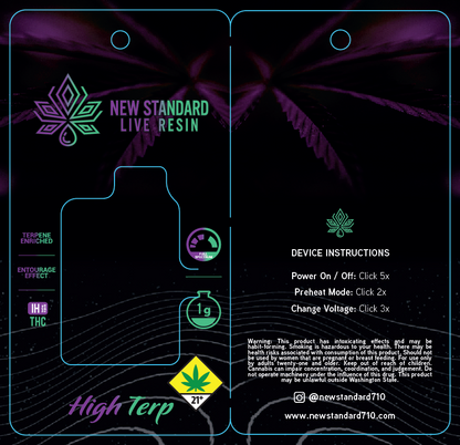 New Standard Labs BZ Disposable
