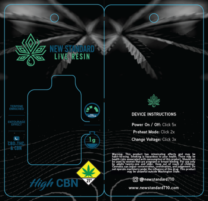 New Standard Labs BZ Disposable