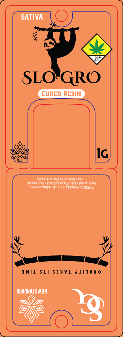 SLO GRO Cured Resin