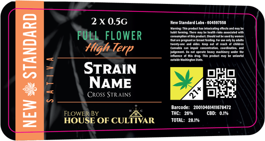 New Standard Labs Prerolls