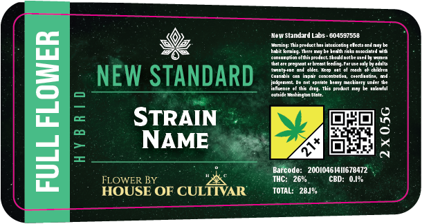 New Standard Labs Prerolls