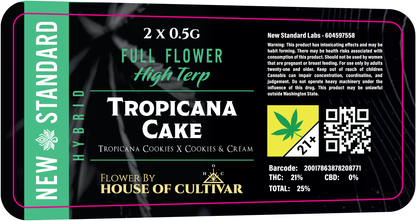 New Standard Preroll Labels