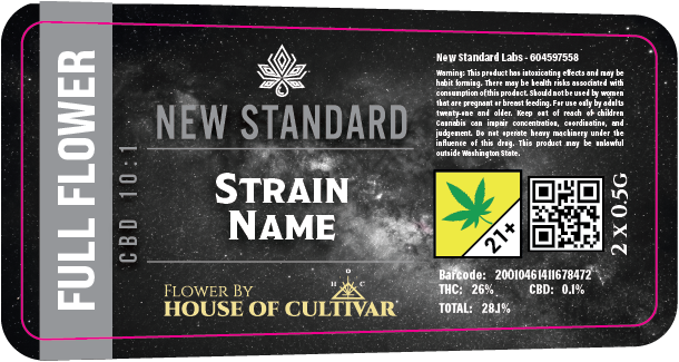 New Standard Labs Prerolls