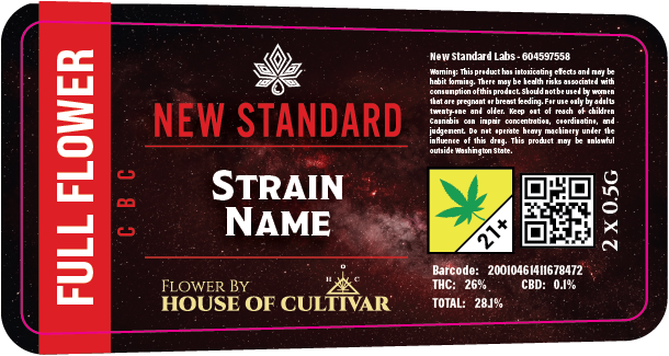 New Standard Labs Prerolls